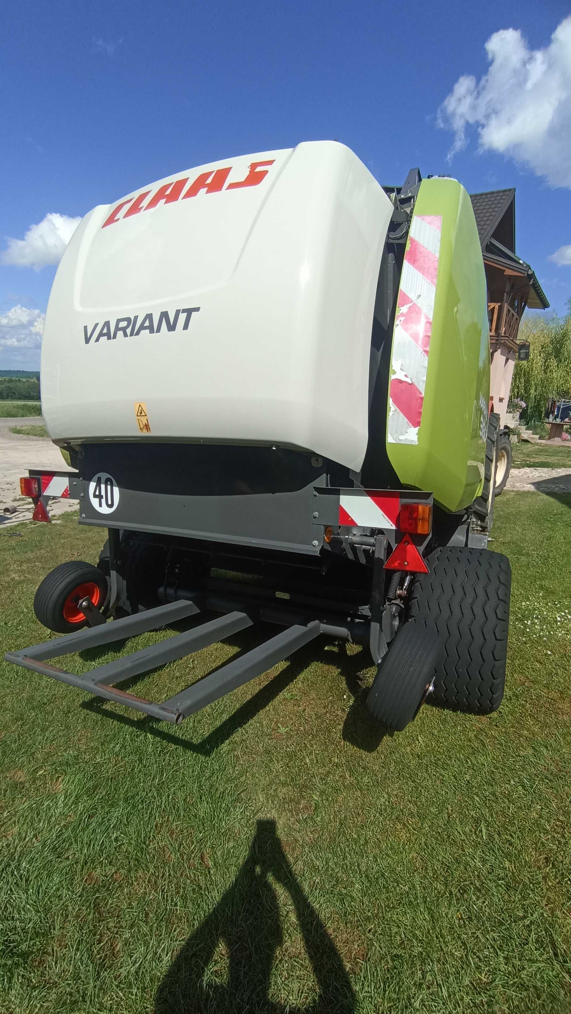 Prasa Claas variant 380 jak 360 385 siatka sznurek rolującą zwjająca