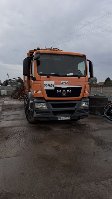 MAN TGS śmieciarka możliwa wymiana na podnośnik