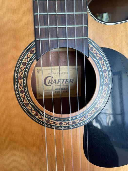 Guitarra acústica - Violao - Crafter Nylon - Silver Serier