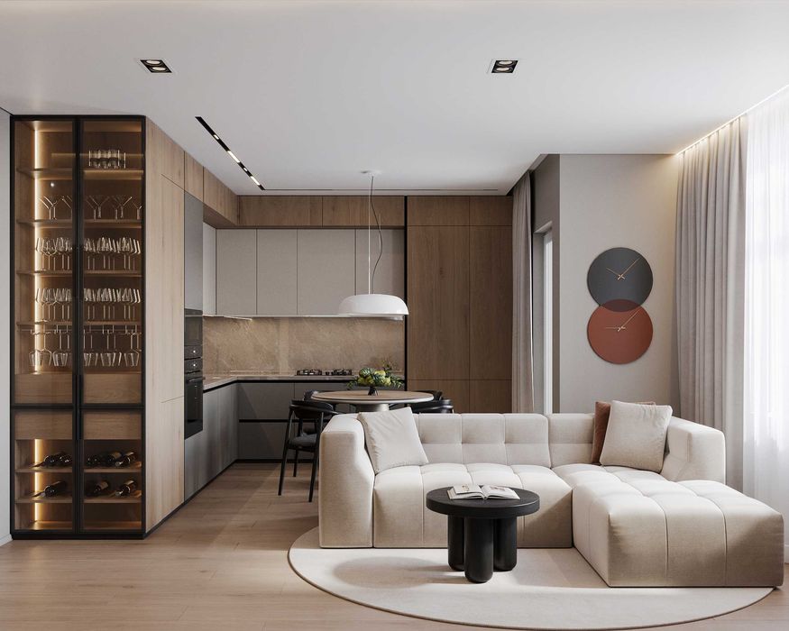 Дизайн інтер'єру. Дизайн квартири, будинку, офісу. 3D візуалізація.