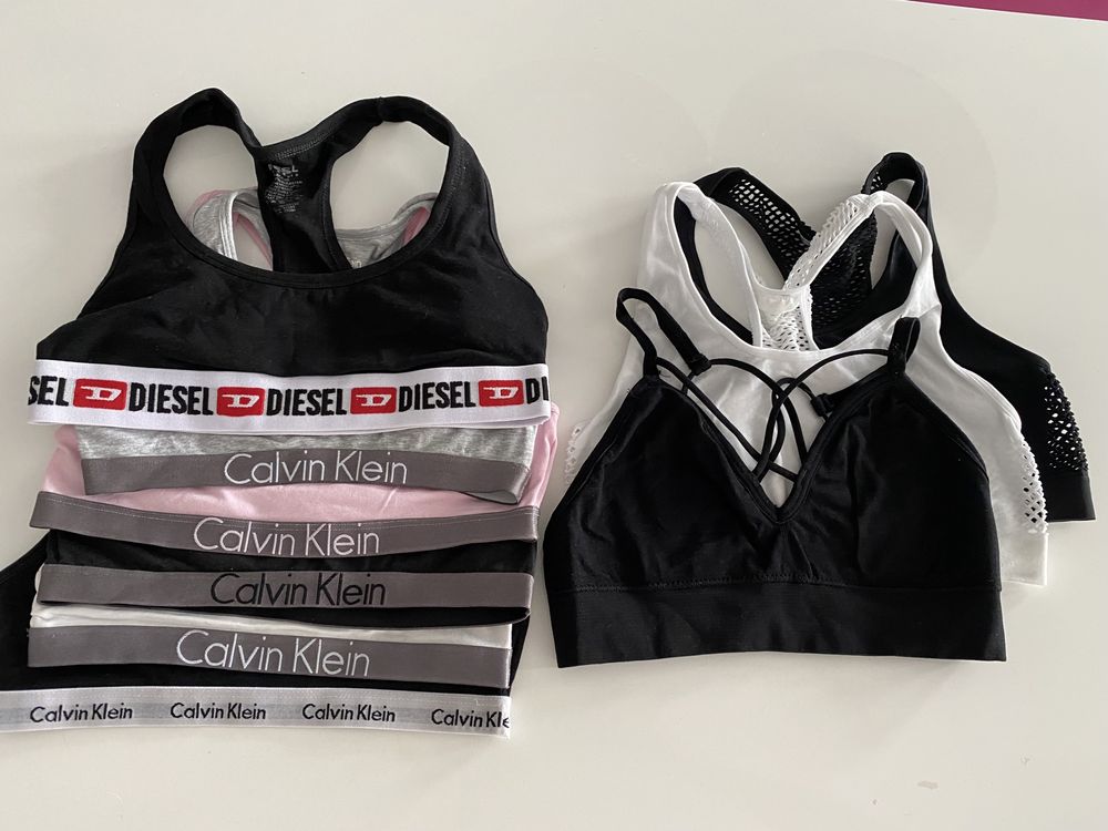 Stanik sportowy 9 szt. Calvin Klein Diesel 8-11 lat