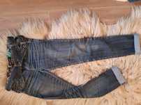 Spodnie jeansy niebieskie
