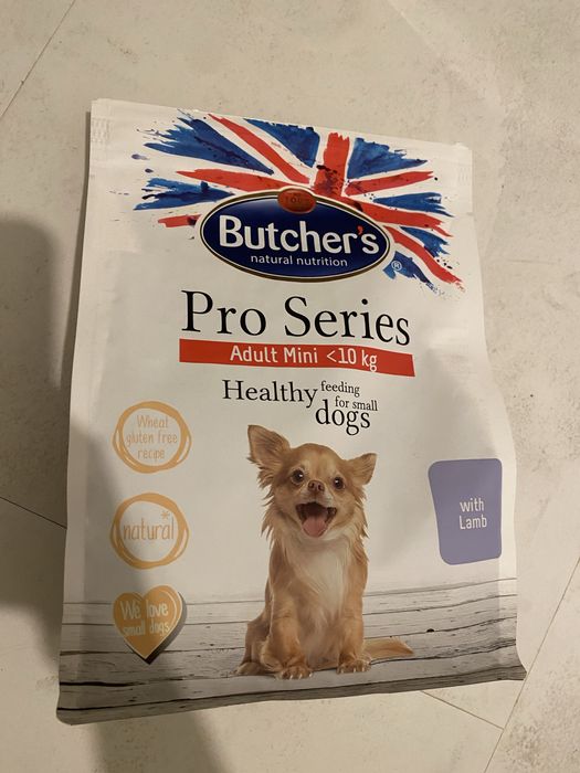Karma dla psa Butcher’s pro z jagnięciną 800g