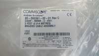 COMMSCOPE ANDREW C400F jumper. N Male to N Male Right Angle