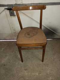 Krzesło tapicerowane prl