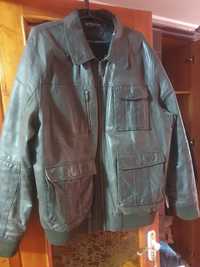 Куртки кожаные большого54-56р. Тип пилот.