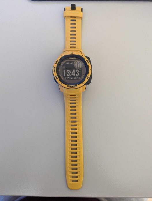 Garmin Solar Instinct oraz GARMIN PULSU HRM DUAL BL ANT