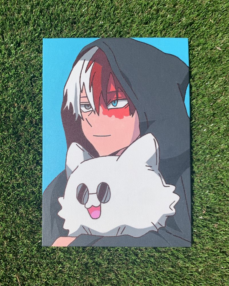 Shoto Todoroki 21x30 My Hero Academia Quadro