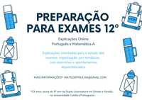 Preparação para Exames Nacionais 12º - Explicações