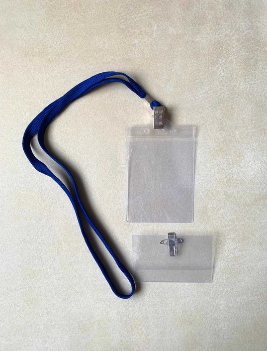 Набор Шнурок для бейджа ланьярд бейджик комплект