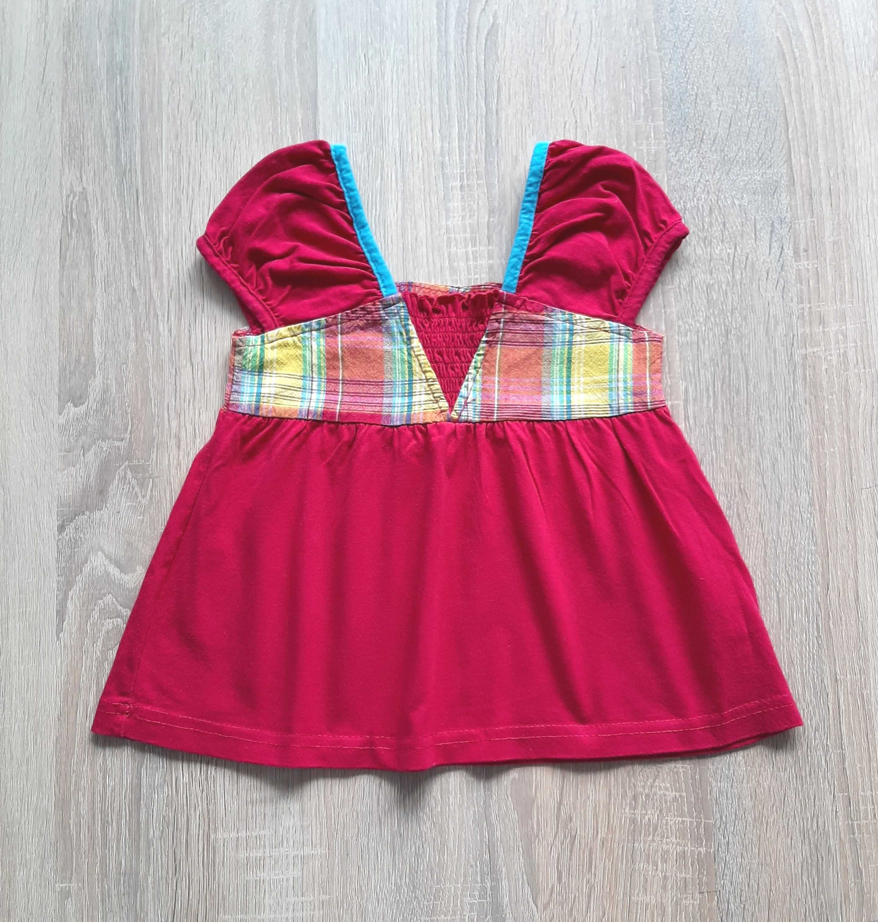 letnie tuniki sukienki leginsy 86