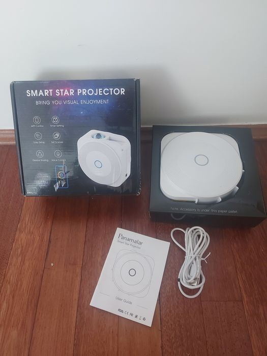 Projekt Lampka Nocna rzutnik gwizd WiFi  Muzyka