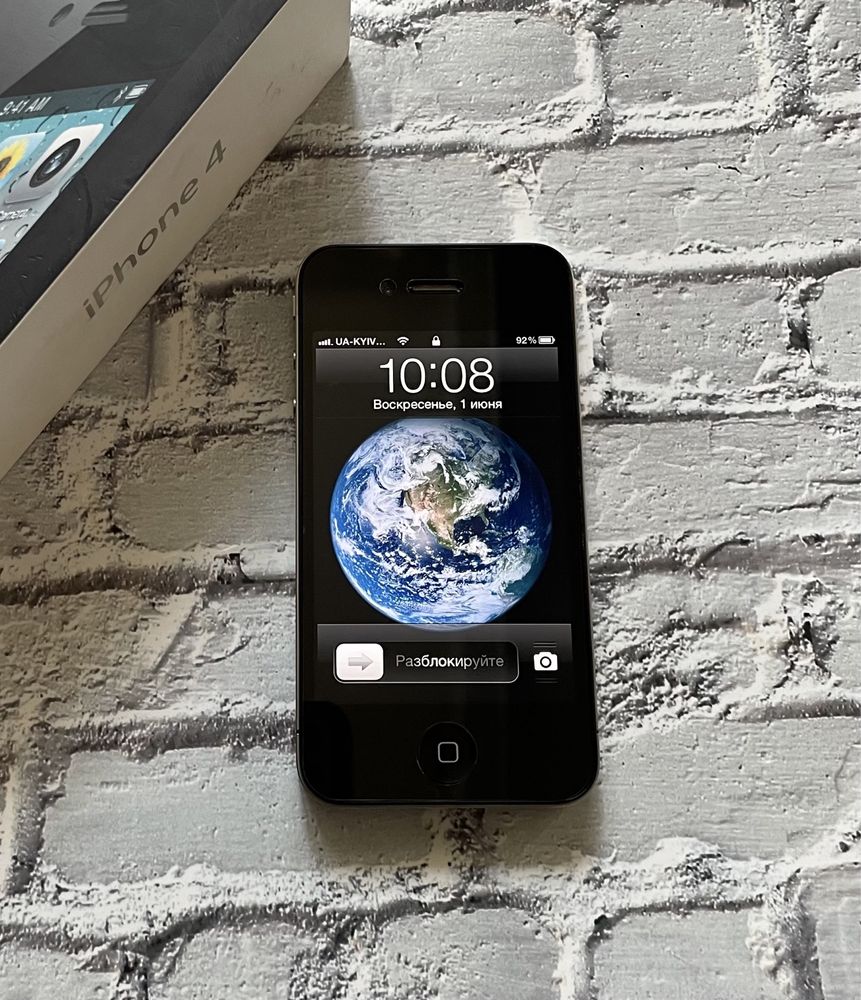 iPhone 4 16GB Black Neverlock (iOS 5.1)
