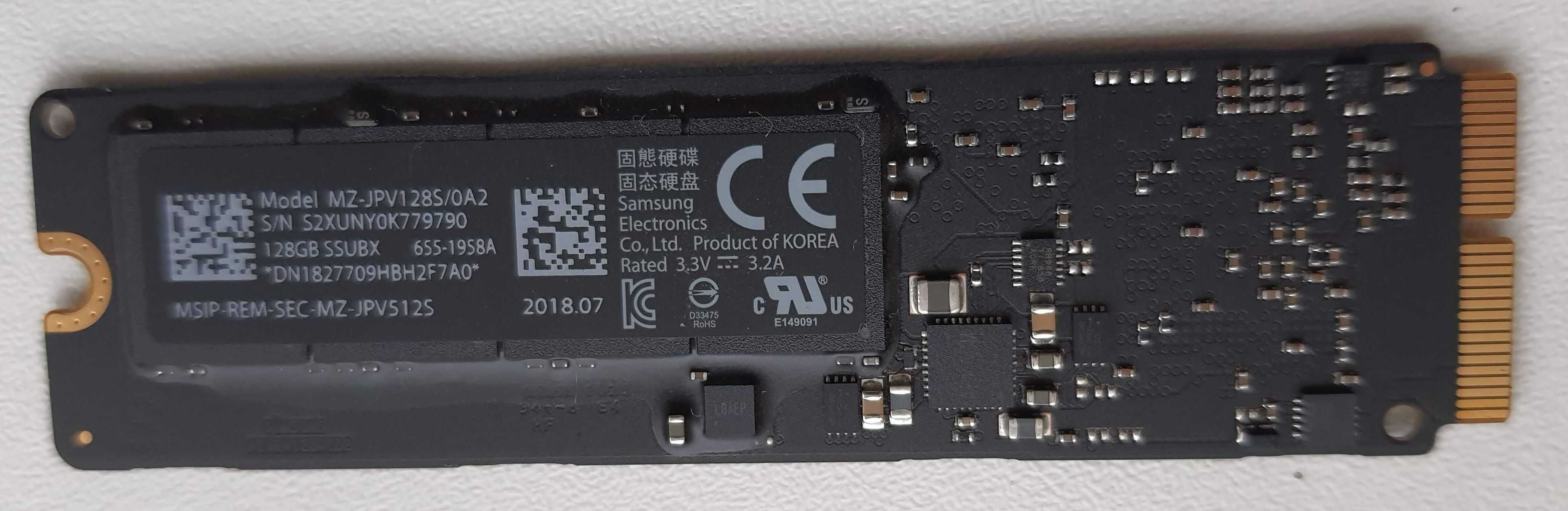 SSD ОРИГІНАЛЬНИЙ для Apple MacBook Air Pro A1502 A1398 A1466