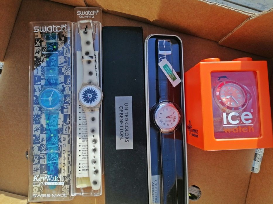 relogios Benetton - relogio Swatch expo Lisboa -relogio Swatch