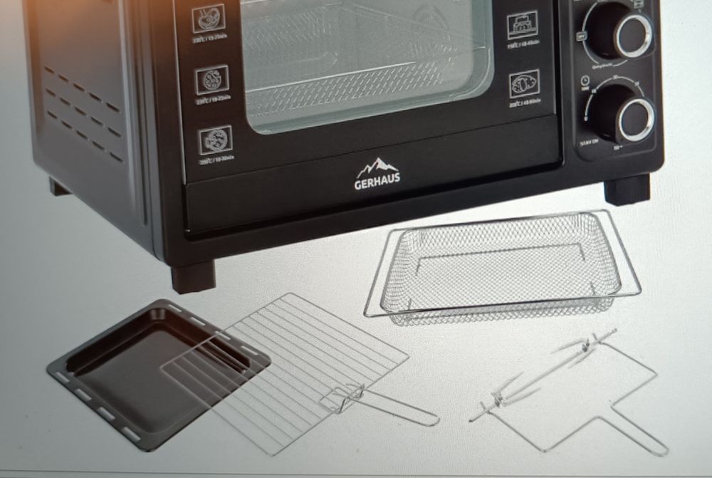 2 w 1 piekarnik & dehydrator 45l funkcja suszenia żywności