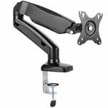 Regulowany Uchwyt Biurkowy Do Monitora 17-27" Wieszak Tv Vesa 75 100