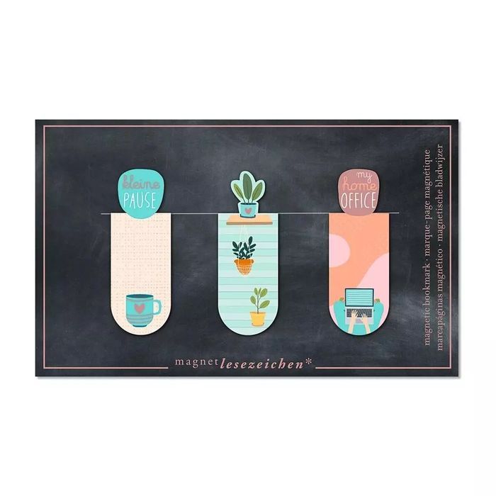 Zakładki magnetyczne - Home Office. moses