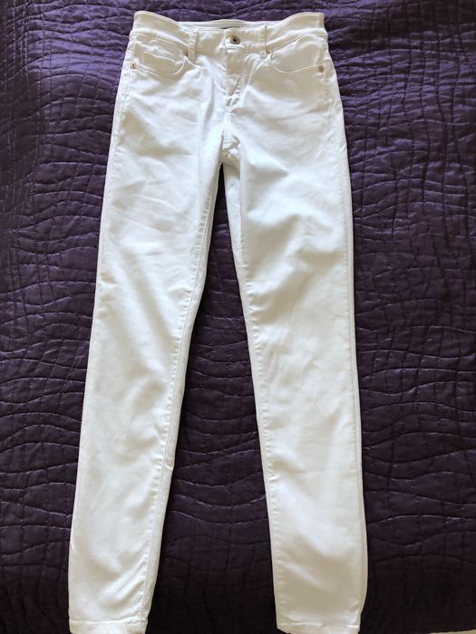 Białe spodnie Massimo Dutti, rozm.36