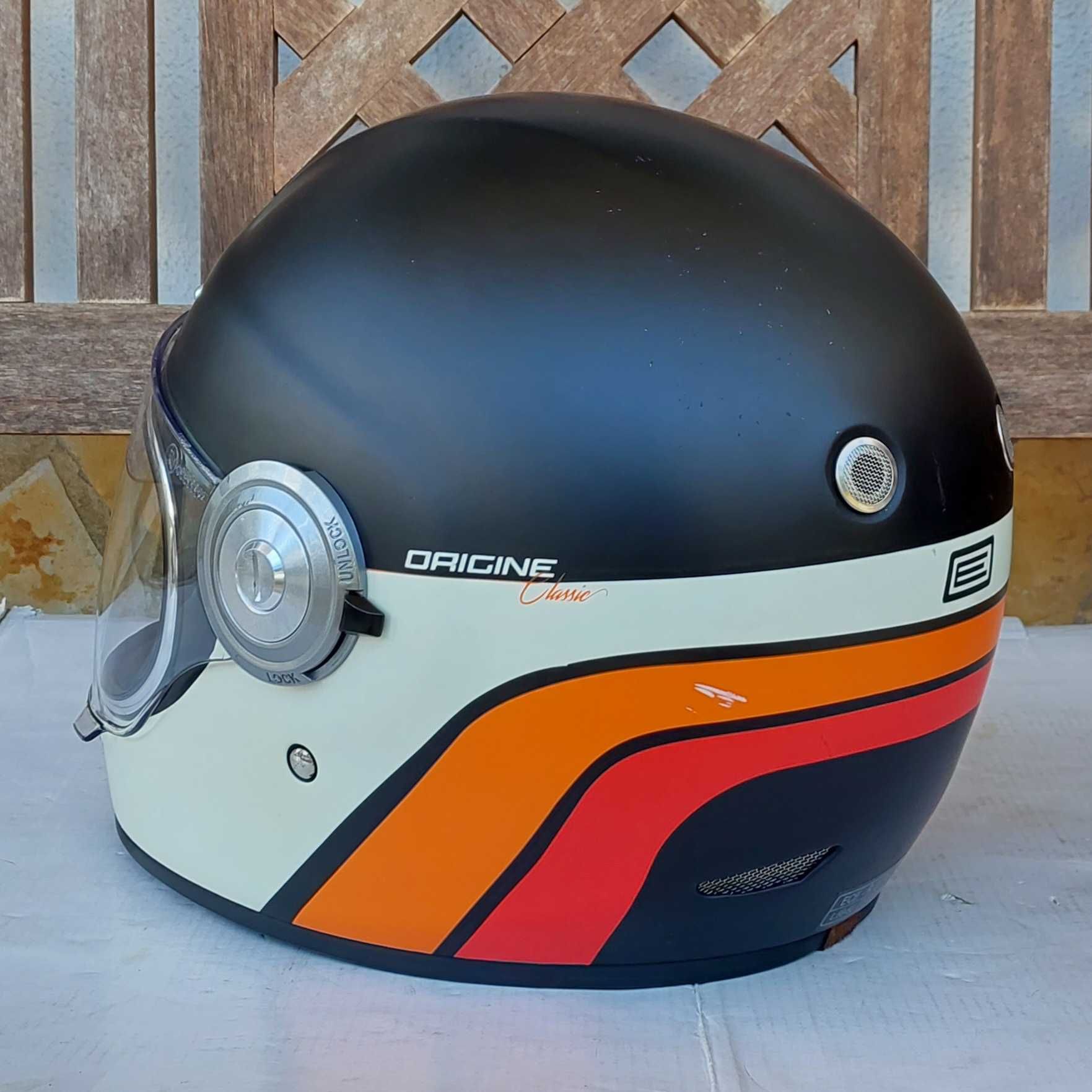 Capacete retro integral Origine Vega Classic L