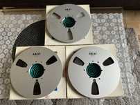 3x Szpule Akai 26.5cm/Magnetofon Szpulowy/Taśmy/Wys!