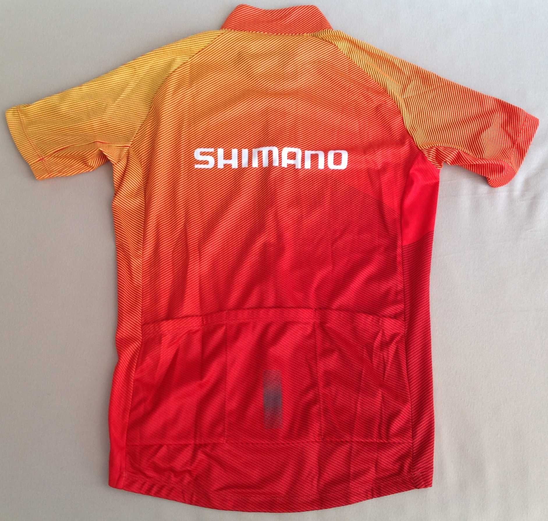 Shimano Team Jersey nowa koszulka rowerowa pomarańczowa M