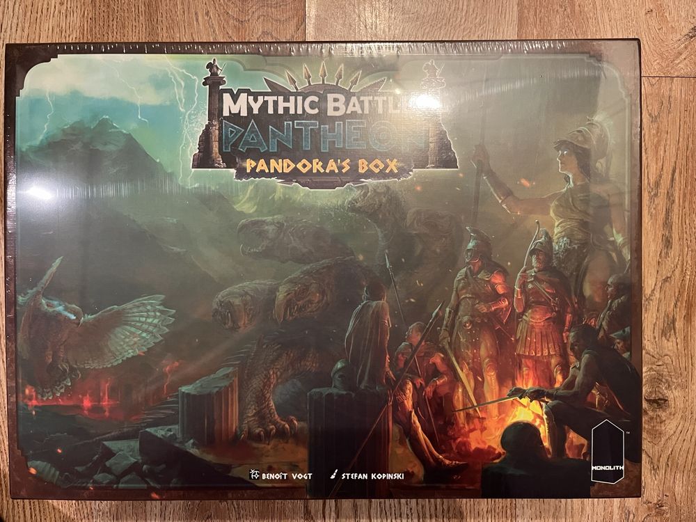 Mythic Battles Pantheon zestaw (core box plus pandora box SG)