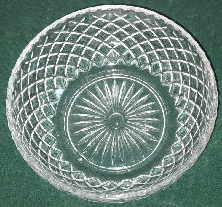 Kryształowa misa na owoce duża