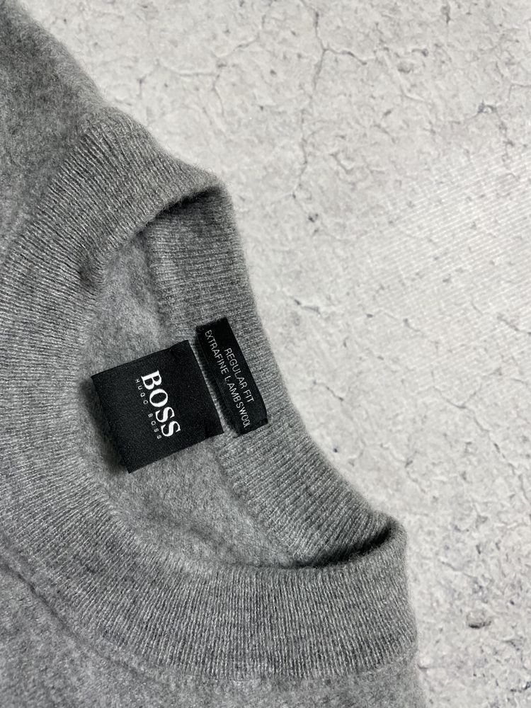 Мужская Кофта Свитер Hugo Boss Шерстяной Оригинал XS-S