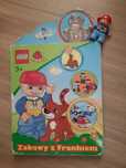Lego Duplo książka z figurką Zabawy z Frankiem twarde strony
