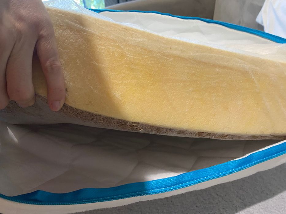 Materac dziecięcy Fiki Miki Lateksowo-Piankowo-Kokosowy 120/60 cm