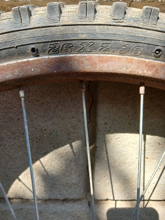 Велосипедное колесо в сборе 26