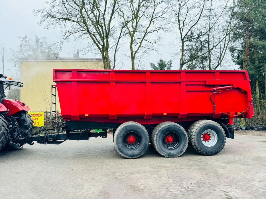 Morso Tridem  Przyczepa Morso TRIDEM 24 tony ładowności, szerokie koła 560 MICHELIN,