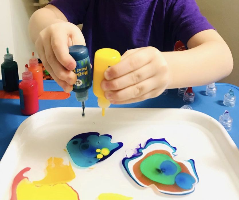 Набор для рисования на воде Jar Melo 12 цветов Эмбру