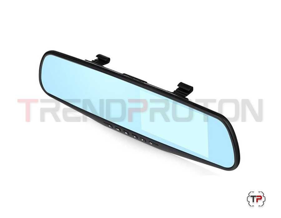 Dash Cam c/ Espelho Retrovisor