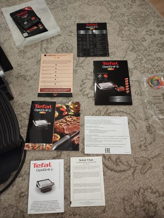 Гриль електро tefal optigrill