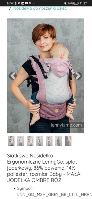 Porta bebe Lenny Lamb