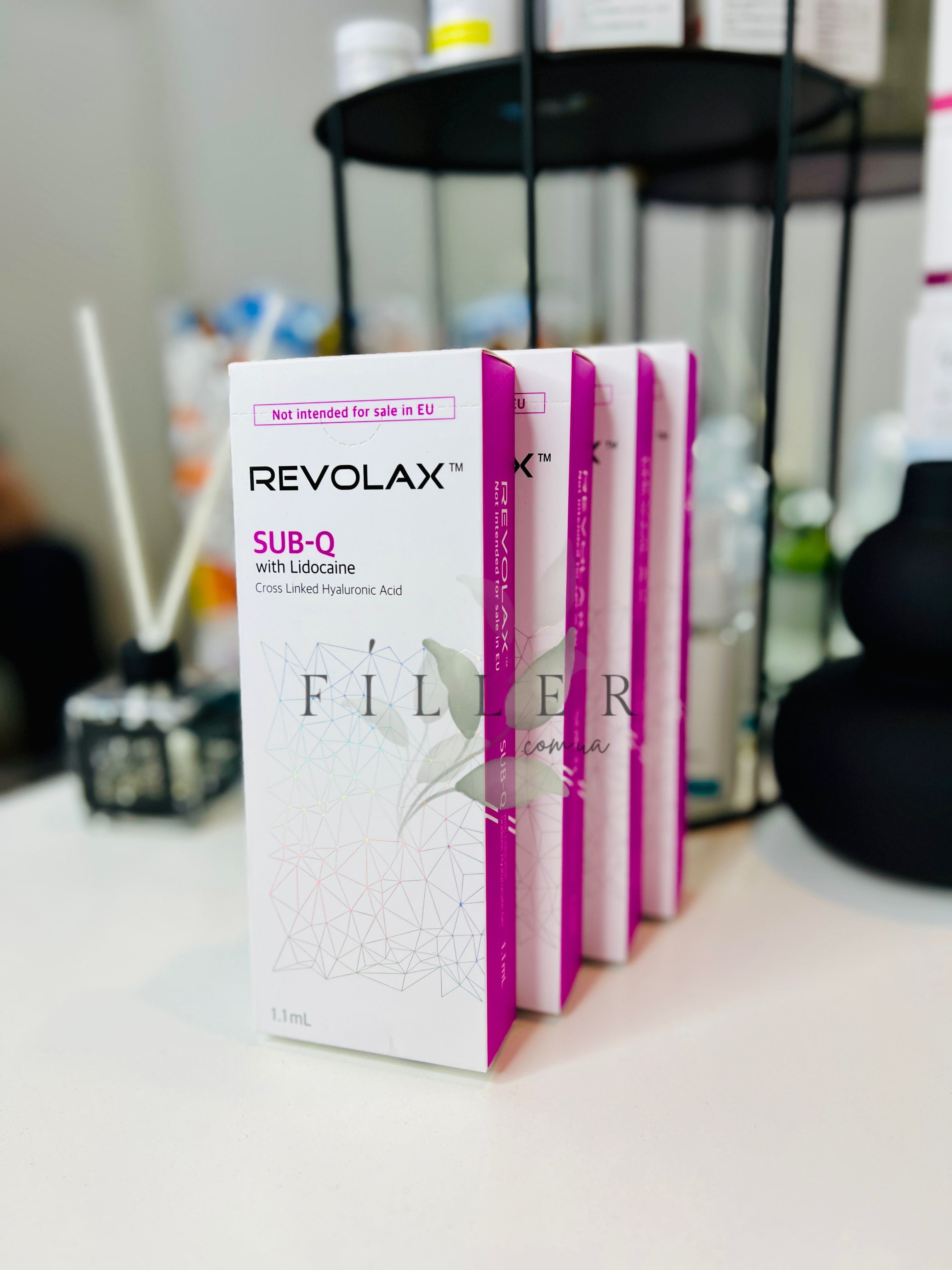 Філлер Revolax Sub-Q Lidocaine, 1.1 ml (Револакс Сабкью з лідокаїном)