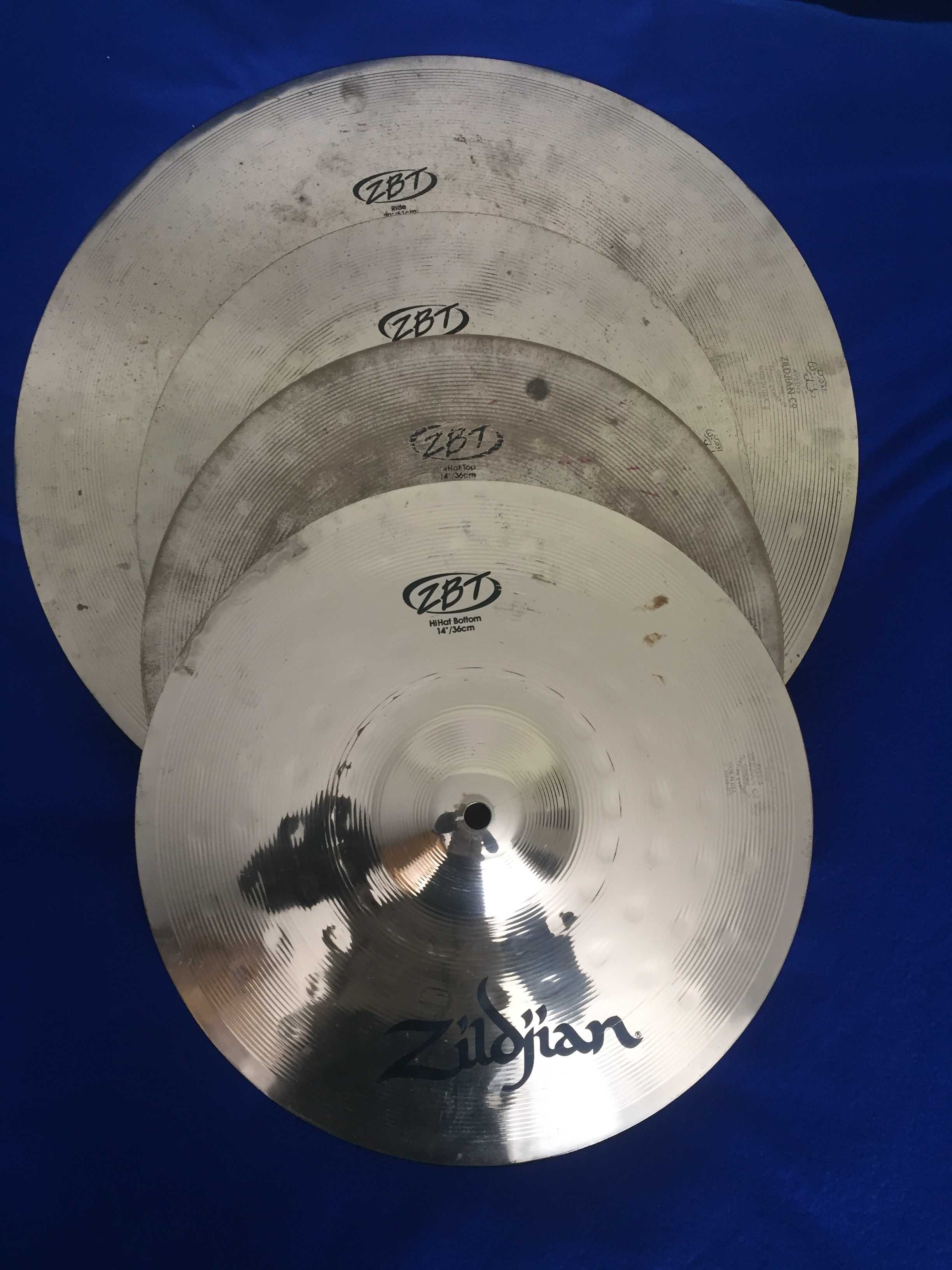 Talerze Zildjian ZBT komplet