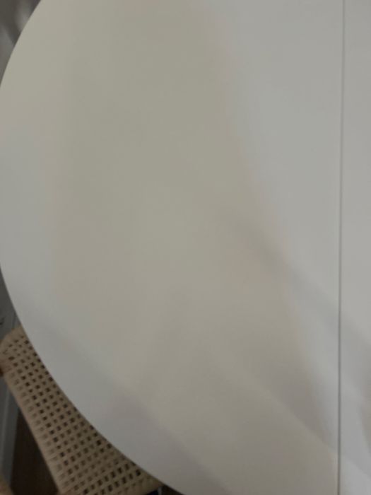 Stół ikea okragł, biały INGATROP