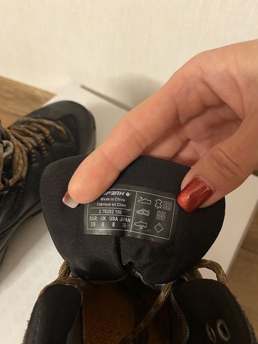 Ботинки зимние Icepeak на мальчика 38р