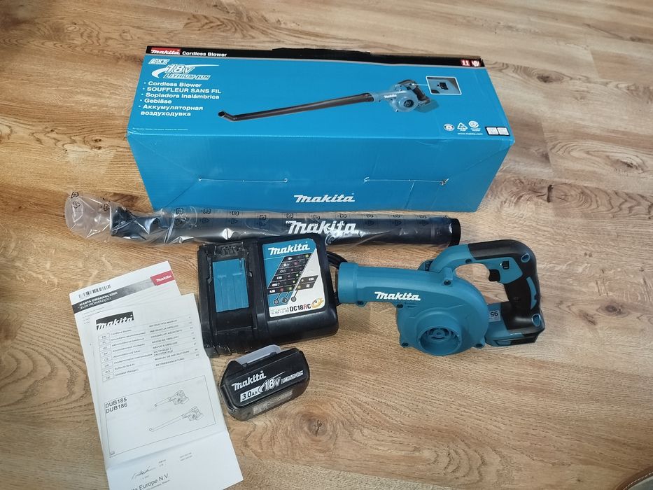 Dmuchawa do liści Makita DUB 186 LXT 18V zestaw