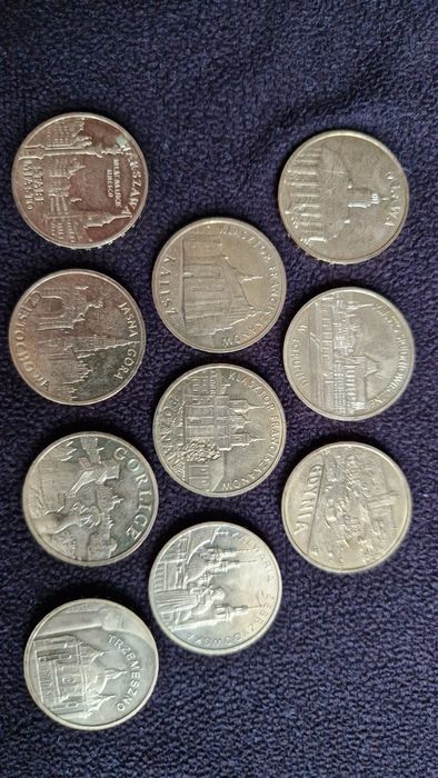 monety z serii Nordic Gold 2zl NG MIASTA