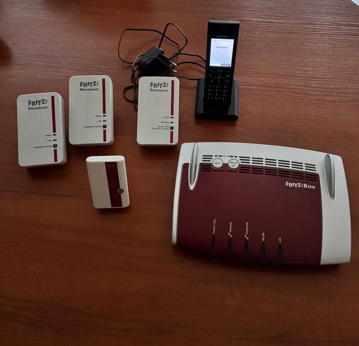 Fritz FRITZ!Box Cały mój zestaw :)