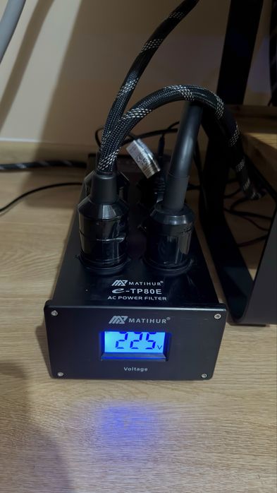 Zasilacz Audio Listwa Audio Matihur TP 80E listwa hifi sieciowy