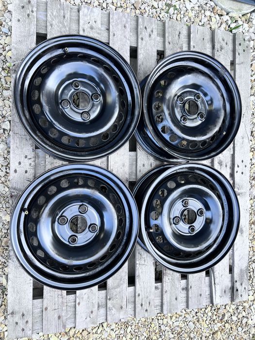 4xfelga stalowa 14” KIA/HYUNDAI (4x100 ET47) z TPMS