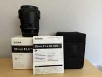 Sigma art 35mm F/1.4 DG do Canon