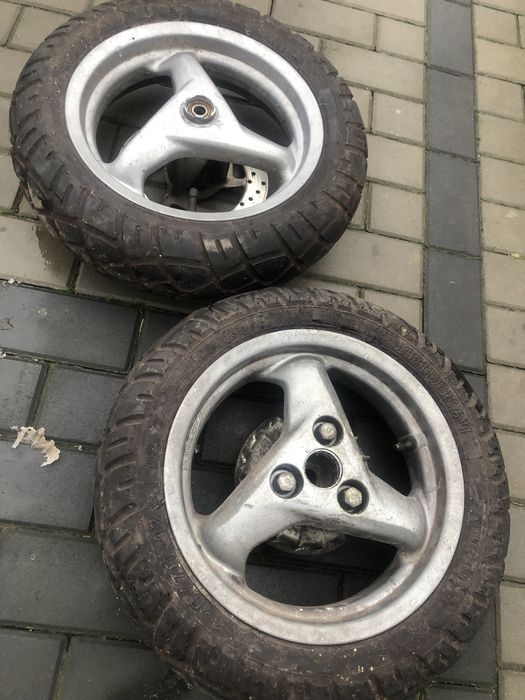 Колесо діск r12 скутер peugeot