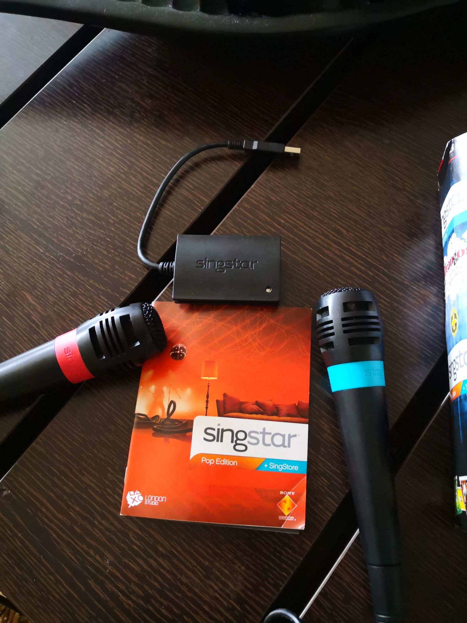 Singstar 2 Microfone para PS3 Karaoke.