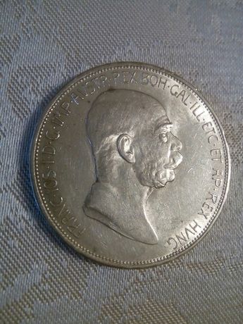 5 koron 1908 austro węgry